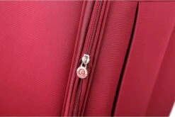 Decent D-Upright Medium Koffer - 66 Cm Expandable - TSA Slot - Bordeaux Rood -Reisbagage Winkel 1200x803