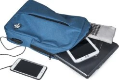 SafeSave Rugtas – Waterafstotende Schooltas Met Laptop Vak En Usb Aansluiting – Schoudertas – 15.6 Inch – Lichtblauw 16 SafeSave Rugtas – Waterafstotende Schooltas Met Laptop Vak En Usb Aansluiting – Schoudertas – 15.6 Inch – Lichtblauw -Reisbagage Winkel 1200x803 3