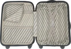 SB Travelbags Handbagage Koffer 55cm 4 Wielen Trolley - Blauw -Reisbagage Winkel 1200x833