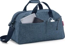 Reisenthel Overnighter Reistas - 45L - Twist Blue Blauw -Reisbagage Winkel 1200x836 2
