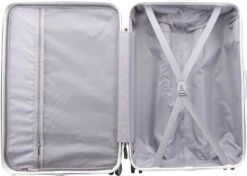 Royal Swiss - Kofferset - Cijferslot- Lichtgewicht Koffer - 4 Wielen- Zilver -Reisbagage Winkel 1200x856 2