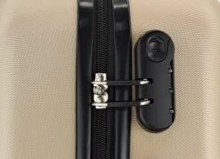 SB Travelbags Bagage Koffer 75cm 4 Wielen Trolley - Champagne -Reisbagage Winkel 1200x868 1