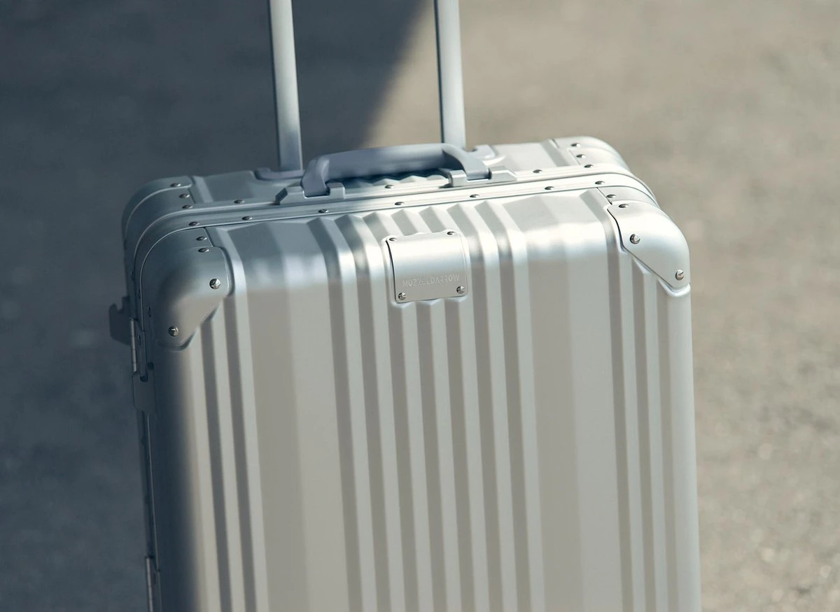 Aluminium Handbagage Koffer Mozzel Darrow - Reiskoffer Met Wielen - 51cm - Harde Koffer - Zilver 14 Aluminium Handbagage Koffer Mozzel Darrow - Reiskoffer Met Wielen - 51cm - Harde Koffer - Zilver - Afbeelding 12