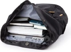 HEANVÈR Vintage Oxfort Rugzak - Waterdichte Rugtas 23L - 15,6 Inch Laptop Tas - Zwart -Reisbagage Winkel 1200x878