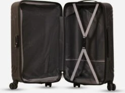 ©TROLLEYZ Florence No.7 - Reiskoffer 69 Cm - Night Black -Reisbagage Winkel 1200x888