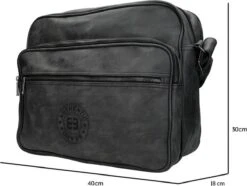 Handbagage Reistas 40x30x20 - Zwart - Schouderband -Reisbagage Winkel 1200x905 3