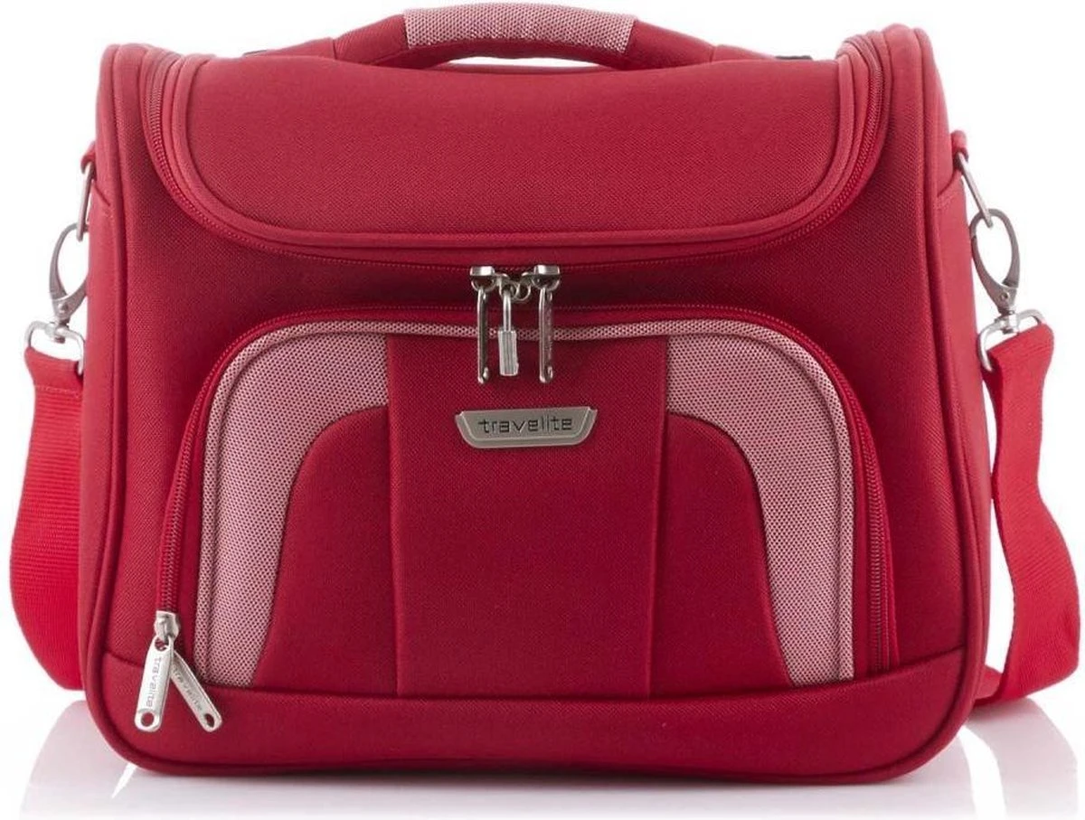 Travelite Orlando Beautycase Red 16 Travelite Orlando Beautycase Red - Afbeelding 14
