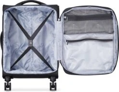 Delsey Optimax Lite Handbagage Koffer 55cm - Zwart -Reisbagage Winkel 1200x924