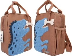 Depesche Dino World Kleine Rugzak Bruin DINO MINI -Reisbagage Winkel 1200x933
