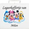 Logeerkoffer Effen - Kinderkoffer- Kraamcadeau - Geboortecadeau - Opa En Oma -Reisbagage Winkel 1200x934