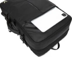 HEANVER Travel Elite - Reistas Handbagage - Weekendtas - 17inch Laptop Rugzak - Backpack Waterafstotend - 30L / 60 Liter Tas - Zwart / Antraciet -Reisbagage Winkel 1200x948 6