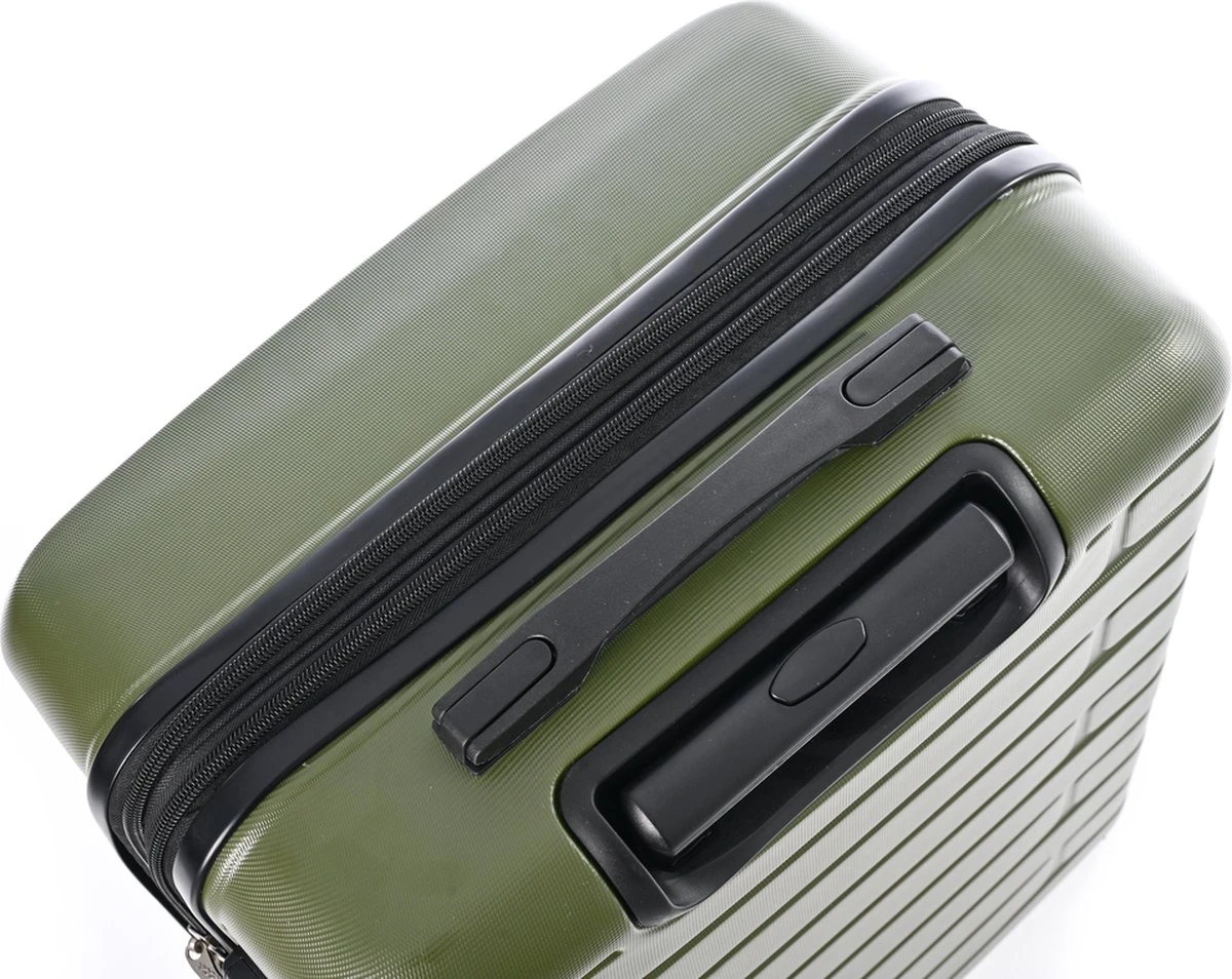 Jump Arogado - Reiskoffer - 66 Cm - 4 Wielen - TSA-Cijferslot - Kaki 7 Jump Arogado - Reiskoffer - 66 Cm - 4 Wielen - TSA-Cijferslot - Kaki - Afbeelding 5