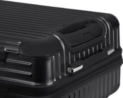 Royal Swiss - Kofferset - Cijferslot- Lichtgewicht Koffer - 4 Wielen- Zwart 25 Royal Swiss - Kofferset - Cijferslot- Lichtgewicht Koffer - 4 Wielen- Zwart -Reisbagage Winkel 1200x955 8