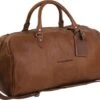 Chesterfield Leren Reistas / Weekendtas William - 40 Liter - Cognac -Reisbagage Winkel 1200x962 3