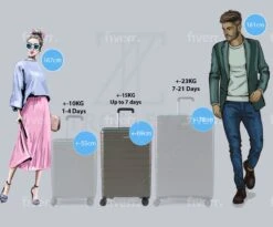 ©TROLLEYZ - Amsterdam No.9 - Reiskoffer 69cm Met TSA Slot - Dubbele Wielen - 360° Spinners - 100% ABS - Reiskoffer In Cloudy Grey -Reisbagage Winkel 1200x997 7