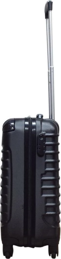 Castillo Quadrant 2 Delige ABS Kofferset (XL + S) - Zwart -Reisbagage Winkel 284x1200