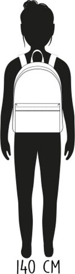 Milky Kiss Sweet & Simple Large Rugzak - 12,5 L - Roze -Reisbagage Winkel 329x1200