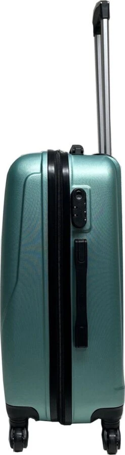 Castillo Travelerz 4 Delige ABS Kofferset - Lichtgroen -Reisbagage Winkel 331x1200