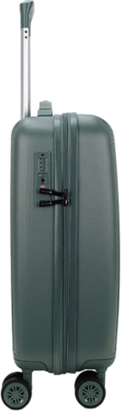 Decent Handbagage Koffer / Trolley / Reiskoffer - 55 Cm - 38 Liter - ABS - Tranporto - Groen 22 Decent Handbagage Koffer / Trolley / Reiskoffer - 55 Cm - 38 Liter - ABS - Tranporto - Groen -Reisbagage Winkel 354x1200 2