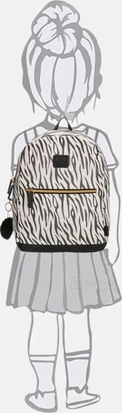 Beagles Originals Cool Originals Rugzak 13,3 Inch (29,4x16,6 Cm.) - Tijger Wit -Reisbagage Winkel 354x1200 4