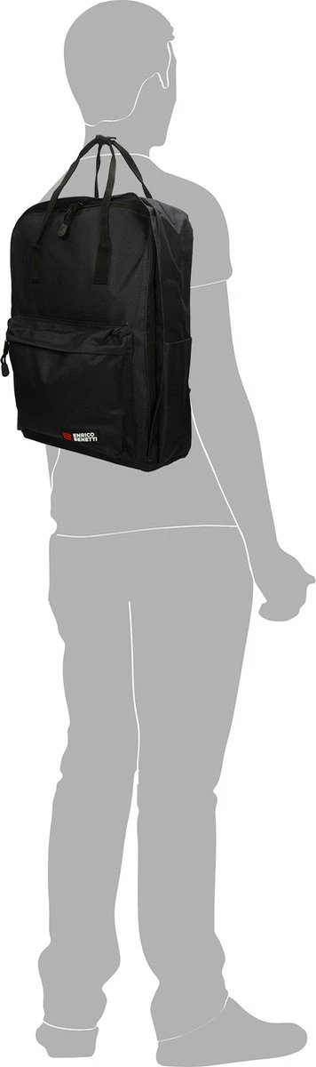 Enrico Benetti San Jose Rugzak - 15" Laptop - 17 Liter - 46213 - Zwart 4 Enrico Benetti San Jose Rugzak - 15" Laptop - 17 Liter - 46213 - Zwart - Afbeelding 2