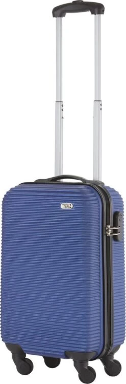 TravelZ Horizon Handbagagekoffer - 54cm Handbagage Trolley Met Gevoerde Binnenkant - Blauw 14 TravelZ Horizon Handbagagekoffer - 54cm Handbagage Trolley Met Gevoerde Binnenkant - Blauw -Reisbagage Winkel 396x1200