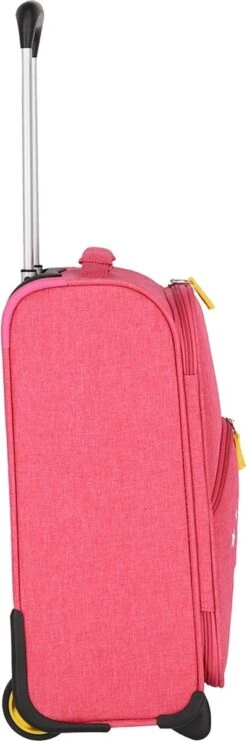 Travelite Handbagage Zachte Koffer / Trolley / Reiskoffer - Youngster - 44 Cm - Roze 19 Travelite Handbagage Zachte Koffer / Trolley / Reiskoffer - Youngster - 44 Cm - Roze -Reisbagage Winkel 400x1200