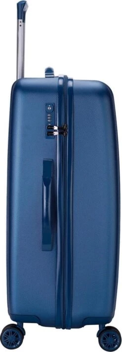 Decent Tranporto-One Grote Koffer - 76 Cm - TSA Slot - Dark Blue -Reisbagage Winkel 416x1200 1