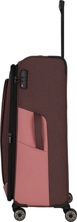 Travelite Zachte Koffer / Trolley / Reiskoffer - Viia - 77 Cm (XL) - Roze 26 Travelite Zachte Koffer / Trolley / Reiskoffer - Viia - 77 Cm (XL) - Roze -Reisbagage Winkel 419x1200 3