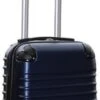 Travelerz Handbagage Koffer Met Wielen 27 Liter - Lichtgewicht - Cijferslot - Donker Blauw -Reisbagage Winkel 421x1200