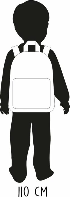 Milky Kiss Love Land - Rugzak - Schooltas Meisje - Grijs - Hartjes -Reisbagage Winkel 427x1200 2