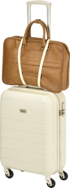 Princess Traveller Florence - Handbagagekoffer Met Strap - Crème - S - 55cm 18 Princess Traveller Florence - Handbagagekoffer Met Strap - Crème - S - 55cm -Reisbagage Winkel 451x1200 4