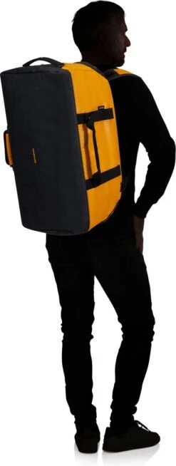 Samsonite Reistas Zonder Wielen - Ecodiver Duffle M Yellow -Reisbagage Winkel 453x1200 6