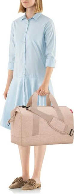 Reisenthel Allrounder L Reistas Sporttas - 30L - Twist Coffee Beige -Reisbagage Winkel 463x1200 7