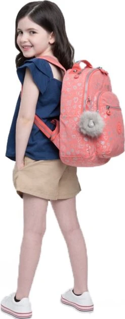 Kipling Seoul Go Small Laptoprugzak 13 Inch - Hearty Pink Met 19 Kipling Seoul Go Small Laptoprugzak 13 Inch - Hearty Pink Met -Reisbagage Winkel 470x1200 5