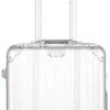 Aluminium Handbagage Koffer Mozzel Darrow - Reiskoffer Met Wielen - 51cm - Harde Koffer - Zilver
