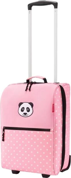 Reisenthel Trolley XS Kids Reiskoffer Kind - 12L - Panda Dots Pink Roze -Reisbagage Winkel 478x1200