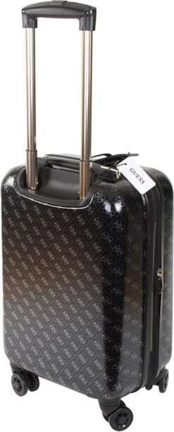 Guess Trolley Jesco Dames Koffer - Coal Logo -Reisbagage Winkel 485x1200