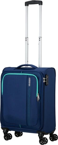 American Tourister Reiskoffer - Sea Seeker Spinner 55cm (Handbagage)- Combat Navy -Reisbagage Winkel 486x1200 3
