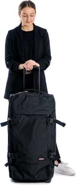 Eastpak TRANVERZ L Reiskoffer (79 X 40 X 33 Cm) - Black -Reisbagage Winkel 493x1200 1
