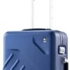 Swissmobility Elite Handbagagekoffer - 55cm Luxe Handbagage Met Dubbele TSA-kliksloten - Blauw -Reisbagage Winkel 510x1200