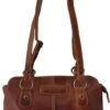 Rugtas Dames Cognac - Echt Leer - Incl. Verstelbare Riem