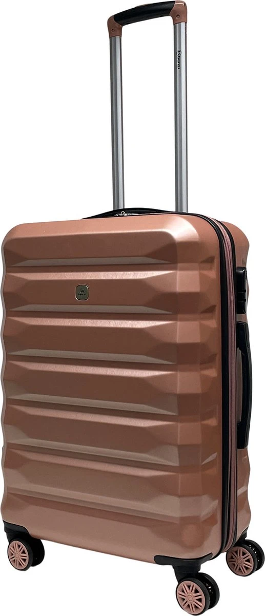 Benzi Xisto Middelgrote Koffer - 65 Cm -75 Liter - Expandable - Roze 3 Benzi Xisto Middelgrote Koffer - 65 Cm -75 Liter - Expandable - Roze