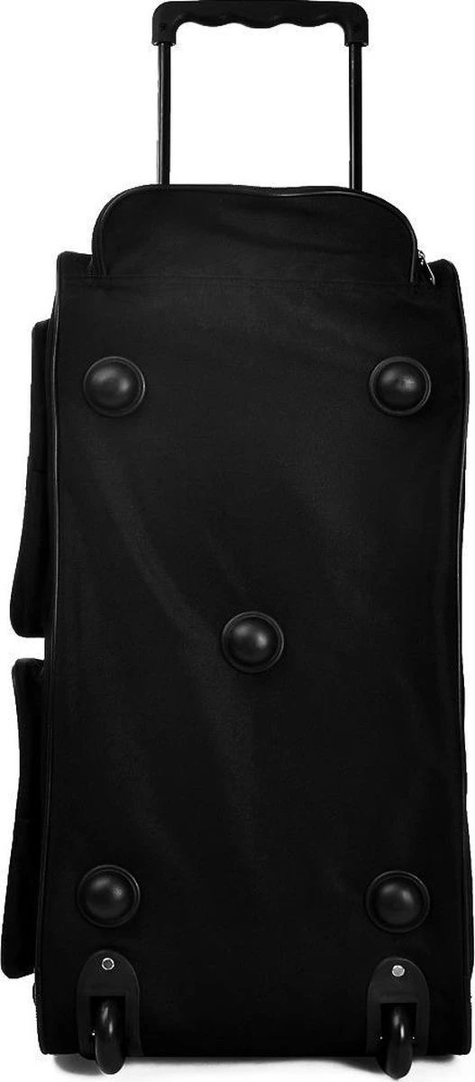 Deuba Reistas Met Trolleyfunctie - 85L - Zwart - Roltas Op Wieltjes 6 Deuba Reistas Met Trolleyfunctie - 85L - Zwart - Roltas Op Wieltjes - Afbeelding 4