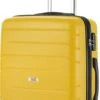 TravelZ Big Bars Reiskoffer 68 Cm Met Dubbele Wielen - Trolley Koffer Met TSA-slot - Geel -Reisbagage Winkel 534x1200 5