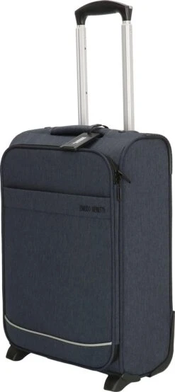 Enrico Benetti Dallas 39042 Handbagage Koffer Softcase - Grijs -Reisbagage Winkel 535x1200