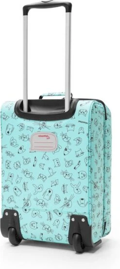 Reisenthel Trolley XS Kids Reiskoffer Kind - Maat XS - 12L - Cats&Dogs Mint -Reisbagage Winkel 538x1200