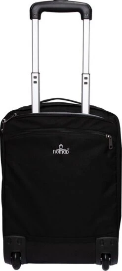 NOMAD® Boarding Rugzak Trolley 26L Zwart | Reistas Met Wielen | Handbagage Laptopvak | 35x30x52cm Rugzaktrolley Volwassenen -Reisbagage Winkel 541x1200 1
