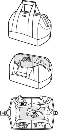 Reisenthel Allrounder L Reistas Sporttas - Maat L - 30L - Dots Zwart 14 Reisenthel Allrounder L Reistas Sporttas - Maat L - 30L - Dots Zwart -Reisbagage Winkel 541x1200 3