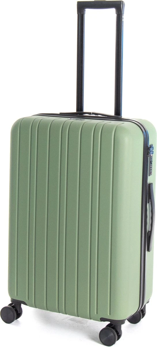 AttitudeZ Azur Reiskoffer Medium Olijfgroen 67cm - TSA-slot 3 AttitudeZ Azur Reiskoffer Medium Olijfgroen 67cm - TSA-slot